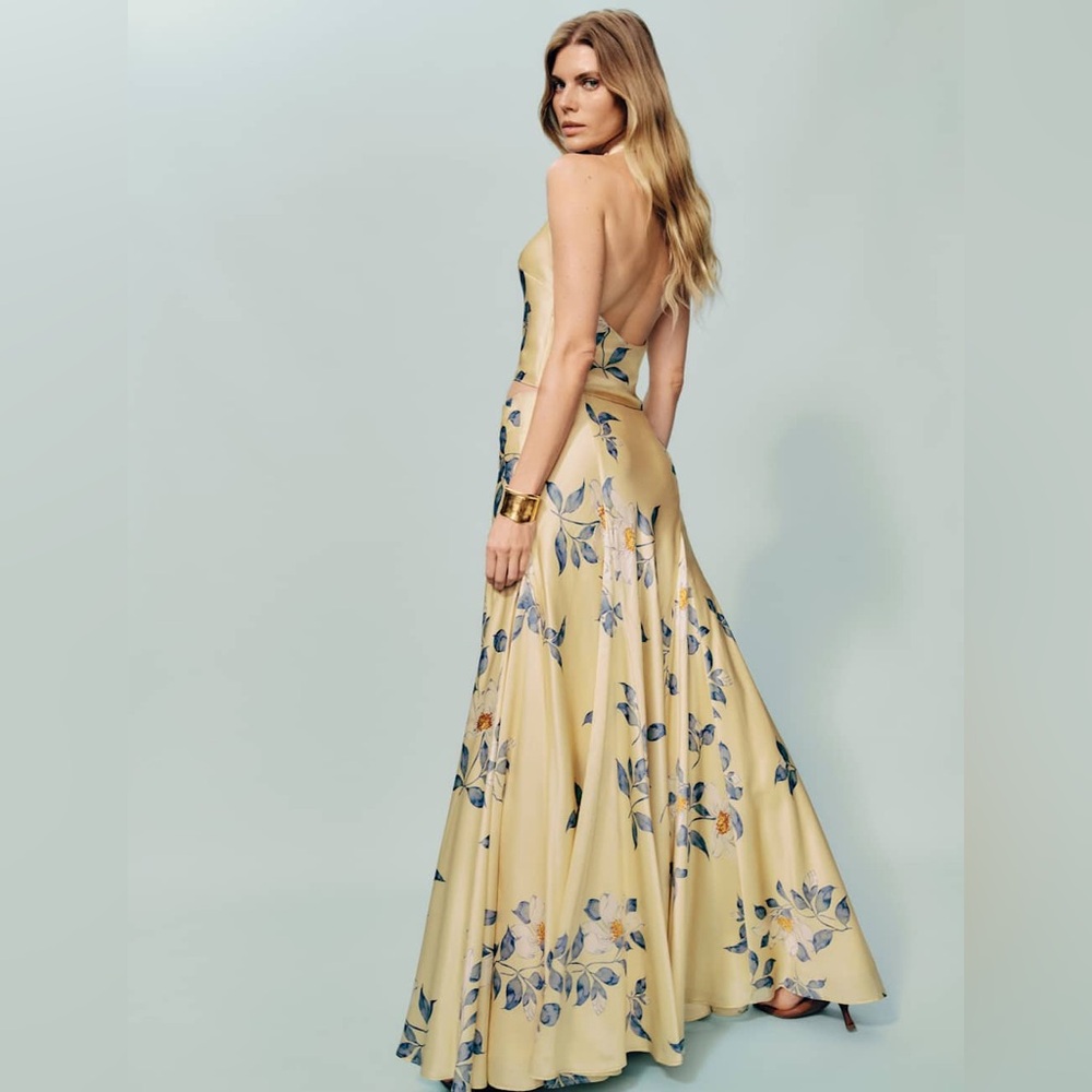 Reformation Sera 100% Silk 2 Piece - Size 4